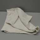 MANDIOO Pack of 2 Decorative Throw Pillow Covers Accent Solid Woven Textured Cushion Covers Pillow Cases Bedroom Living Room Sofa Home 16 x 16 lnch Cream White