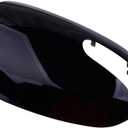 Car Side Rear View Mirror Shell Cover Caps for Kia Forte Cerato 2009 2010 2011 2012 Mirror Cover Cap Replacemnet (Black, Right (Passenger) Side)