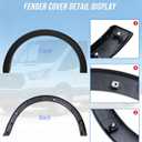 Rear Right Fender Trim Fit for 2015-2025 Ford Transit 150 250 350 350HD