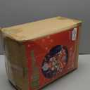 [Flash Light] 10FT Tall Christmas Inflatable Outdoor Decoration Candy Castle with Santa Gingerbread and Penguin, Christmas Blow Up Candy Castle Inflatables for Xmas Outdoor Decorations