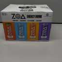 ZOA Zero Sugar Energy Drinks, Variety Pack - Sugar Free with Electrolytes, Healthy Vitamin C, Amino Acids, Essential B-Vitamins, and Caffeine from Green Tea - 12 Fl Oz (Pack of 12), BBD 08/14/2026