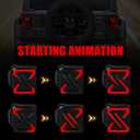 LED Tail Lights for Jeep Wrangler JL 2018-2023, [DOT Approved] [Z Style] [Plug n Play] Jeep Wrangler Accessories