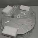 Stanbroil Stainless Steel 18" Round Flat Fire Pit Burner Pan w/12 Fire Ring Installed, BTU 92,000 Max