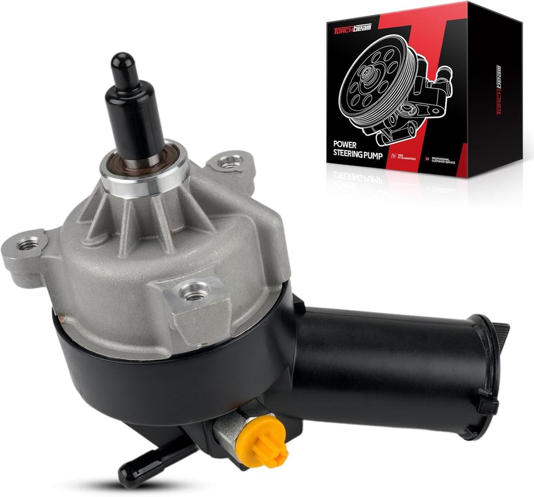 Torchbeam Power Steering Pump Compatible with 1990-1996 F150; Bronco; F350, 1990-1997 F250, 20-7272 Power Steering Pump with Reservoir