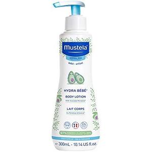 Mustela Hydra Bebe Body Lotion - Daily Moisturizing Baby Lotion with Natural Avocado, Jojoba & Sunflower Oil – Various Sizes