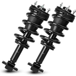 Front Complete Strut Shock Absorber Fit for Chevrolet Avalanche & Suburban 1500 5.3L 6.0L 2007-2013, Tahoe 2007-2020 (Only 4WD), for GMC Yukon(XL 1500) 5.3L 6.2L 2007-2014, 139104 2Pcs (Front Left and Right)