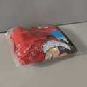 Disney family matching sweatshirt Stitch Mickey Spiderman print long sleeve winter Christmas mom dad kids loose fit red (Red, M)