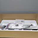 ZMISHIBO 72 inch Large Ceiling Fans with Lights and Remote, Indoor/Outdoor Black Modern Ceiling Fan for Kitchen Living Room Patio, 6 Speed Reversible Quiet DC Motor, 3 CCT, Dual Finish 8 Blades