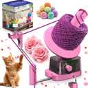 Yarn Winder | Electric Yarn Ball Winder, 13oz Dual Strong Tension Knit Spinner for Crocheting, Automatic Crochet Wheel for Knitting Christmas Birthday Gift, Swift Weaving Ball Yarning Cake Roller