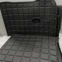 Cargo Mat with Backrest Protection for 2026 KIA Sportage（fit for Fuel&Hybrid）,TPE All Weather Protection Cargo Liner with Velcro Rear Seats Backrest car Accessories-Black