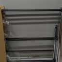 Amazon Basics Foldable Portable Metal Clothes Drying Rack for Indoor Air Drying, Energy Saving, 14.5 x 29.5 x 41.8 inches, Chrome Silver