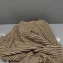 H.VERSAILTEX Microfiber Bath Rugs Chenille Floor Mat Ultra Soft Washable Bathroom Dry Fast Water Absorbent Bedroom Area Rugs, 82 x 35 - Inch, Beige