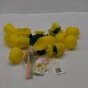 ALINK 12 Pineapple Cups with 12 Umbrella Straws and 12 Cocktail Drink Picks, Hawaiian Luau Tiki and Beach Party Decorations for Kids and Adults