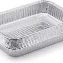 Weber Aluminum Drip Pans, 7.5 x 5 Inch, Set of 10