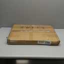 BUYIFY Folding Lap Desk, 23 Inch Portable Wood White Laptop Bed Desk Lap Desk with Cup Holder, for Working Reading Writing, Eating, Watching Movies for Bed Sofa Couch Floor