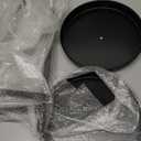 Plant Stand Indoor Outdoor, 2 Tier Iron Plant Stand, 30'' Tall Pedestal Stand Outdoor, Metal Flower Stands for Indoor Plants, Balcony, Living Room (black)