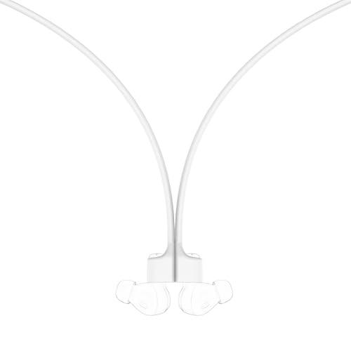 Geekria Earbuds Magnetic Anti-Lost Strap, Soft Silicone Sport Earphones Lanyard, Compatible with JBL Vibe Beam, Tune Flex, Tune 230NC TWS (2 Pack)