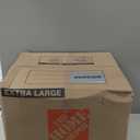 Basic Beyond Outdoor Chair Cushions Set of 6, Square Corner Outdoor Cushions for Patio Furniture, Water Resistant Patio Chair Cushions with 2 Ties, 18.5x16x3, Beige