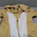 Golden Retriever Dog Onesie Pajamas Halloween Costume Unisex Cartoon Dog Animal Christmas Cosplay (Small)