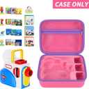 Case Compatible with Little Tikes for Story Dream Machine Books Starter Set, Toys Protective Container for Little Tikes for Storytime Audio Play Real for Littles Character Collection (Box Only), Pink