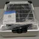 Gefolly SL-2000W Outdoor Solar Street Light - 200000LM, Dusk to Dawn, 6500K Solar Security Motion Sensor Flood Light