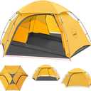 KAZOO Waterproof Backpacking Tent Ultralight 1/2 Person Lightweight Camping Tents 1/2 People Hiking Tents Aluminum Frame Double Layer
