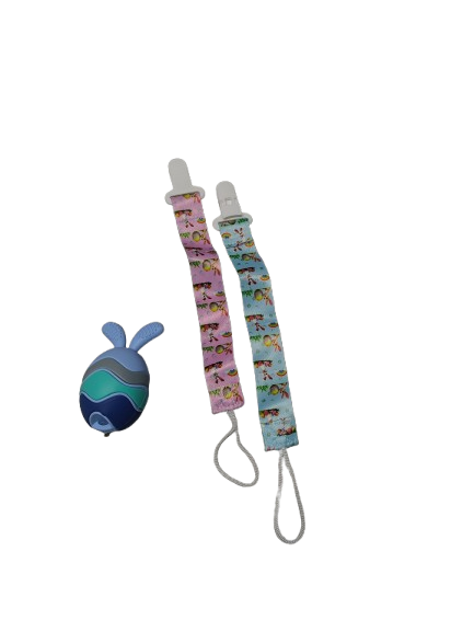 Baby Egg Teether Blue