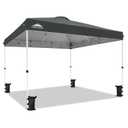 EAGLE PEAK 12x12 Pop Up Canopy Tent Easy Up Canopy Outdoor, Gray