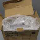 Weidace 360 Rotating Makeup Organizer for Vanity, Bathroom Countertop Spinning Perfume Organizer, High-Capacity Cosmetic and Skincare Dresser Make Up Holder Rack (3 Tiers, White)