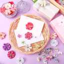 Geosar 120 Pcs Artificial Flowers Bulk Mini Silk Flower for Crafts Fake Small Flowers Heads Floral Arrangement Decor for Spring DIY Wreath Wedding Bouquet Decoration(Multicolor,Classic Style)