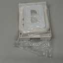 Suptek Wall Outlet Shelf, Home Wall Shelf Organizer for Outlets, Perfect for Bathroom, Kitchen, Bedrooms,Ideal for Cell Phone,Speaker up to 20lbs,with Cable Management and Detachable Hooks,White(S3W)