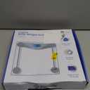 Etekcity Digital Body Weight Bathroom Scale, Large Blue LCD Backlight Display, High Precision Measurements,6mm Tempered Glass, 400 Pounds