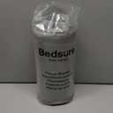 Bedsure GentleSoft Fleece Blanket Twin Size Grey - 300GSM Lightweight Plush Fuzzy Cozy Soft Warm Blanket for Bed, Sofa, Couch, Travel, Camping, 60x80 inches