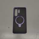 TORRAS Q3 Spin for Samsung Galaxy S26 Ultra Case, 360 Magnetic Stand, Compatible with Magsafe, Slim S26 Ultra Case with Kickstand, Aesthetic for Women, Translucent Frosted Purple