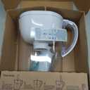 Brita Large Water Filter Pitcher for Tap and Drinking Water, Includes 1 Standard Filter, BPA-Free, Lasts Two Months, 10-Cup Capacity, Bright White