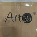 Art3d Wall Baseboard Molding Trim 8-Pack of 56 x 3.2 in., High Impact Polystyrene Skirting Board - Installed with Glue - White