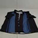 Hardaddy Men's Vintage Bowling Shirt Short Sleeve Button Down Hawaiian Summer Beach Printed Casual Shirts XL