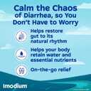 Imodium A-D Diarrhea Relief Caplets with Loperamide HCl, Anti-Diarrheal Medicine to Help Control Symptoms of Diarrhea Due to Acute, Traveler's Diarrhea, HSA/FSA Eligible, 24 ct