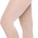 Naomi and Nicole Women's Sexy and Sheer Capri Pantliner (Medium, Nude)