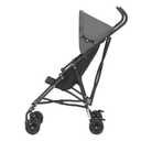 Dream On Me Aero Travel Umbrella Stroller, One-Hand Quick Fold, 3-Point Safety Harness, Dual Brakes, Adjustable Removable Canopy, Lightweight Compact & Space-Saving for Infants and Toddlers Black