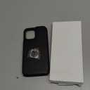 Folosu Compatible with iPhone 12 Pro Max Case Wallet with Card Holder, 360Rotation Finger Ring Holder Kickstand Protective RFID Blocking PU Leather Double Buttons Flip Cover 6.7 Inch Black