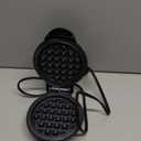 DASH Mini Waffle Maker - 4 Waffle Mold, Nonstick Waffle Iron with Quick Heat-Up, Nonstick Surface - Perfect Mini Waffle Maker for Kids and Families, Just Add Batter (Black)