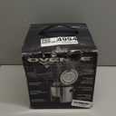 OVENTE Electric Deep Fryer, 0.9L Capacity, 840W with Adjustable Temperature, Locking Lid, Removable Fry Basket & Cool-Touch Handles, Stainless Steel Countertop Fryer, Silver FDM1091BR