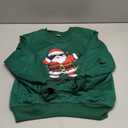 Boys Girls Kids Christmas Sweatshirt Toddler Ugly Xmas T-Shirt Long Sleeve Tee Top 2T-8Y (6-7 Years), Green