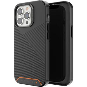 GEAR4 ZAGG Denali Case - Ultimate Impact Protection with D3O Reinforced Backplate and Frame - for Apple iPhone 13 Pro - Black,702008213