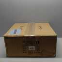 4-Light Black Texture Glass Drum Chandelier, 20.5" Modern Round Light Fixture for Dining Room Bedroom Foyer Living Room Entryway Kitchen