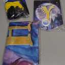 Horror Movie Backdrop for Halloween Birthday Party Supplies,Black Cat Halloween Party Decorations Set Include Banner, Backdrop, Balloons for Boys Girls Horror Movie Theme Party