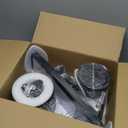 Ohniyou Ceiling Fans with Lights, 52'' Low Profile Ceiling Fan with Light and Remote/APP Control, Modern Flush Mount Ceiling Fan for Indoor Bedroom Living Room, Dimmable, Qiuet DC Motor, Black