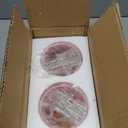 vensovo 4 Inch Small Peach Pink Terracotta Plant Pots with Saucer - 6 Pack Clay Flowerpots with Drainage, Great for Indoor Outdoor Plants, Crafts, Wedding Favor