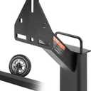 VEVOR Spare Tire Carrier, Trailer Spare Tire Mount, 160 lbs Capacity, Utility Trailer Accessories Fits Most 4 & 5 & 6 & 8 Lugs Wheels on 4", 4.25", 4.5", 4.75", 5", 5.5", 6", 6.5" Bolt Patterns